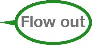 Flow out