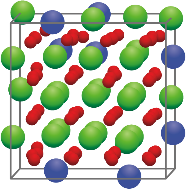 Crystalline structure of uranium-zirconium oxide