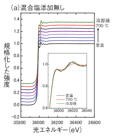 (a)混合塩添加無し