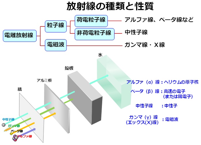 放射線の種類と性質