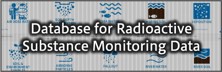 Database for Radioactive Substance Monitoring Data